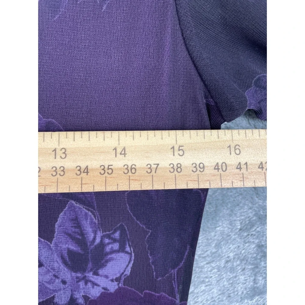 Just Choon Y2K‎ Dress Small Purple Grunge Whimsigoth Fairy Dark Romantic VTG